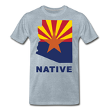 Arizona "NATIVE" - Men's Premium T-Shirt - heather ice blue