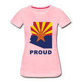 Arizona "PROUD" - Women’s Premium T-Shirt - pink