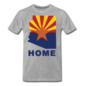 Arizona "HOME" - Men's Premium T-Shirt - heather gray