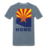 Arizona "HOME" - Men's Premium T-Shirt - steel blue
