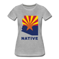 Arizona "NATIVE" - Women’s Premium T-Shirt - heather gray