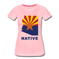 Arizona "NATIVE" - Women’s Premium T-Shirt - pink