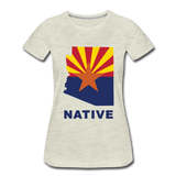 Arizona "NATIVE" - Women’s Premium T-Shirt - heather oatmeal