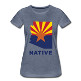 Arizona "NATIVE" - Women’s Premium T-Shirt - heather blue