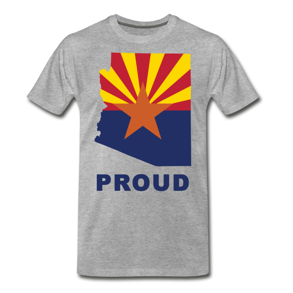 Arizona "PROUD" - Men's Premium T-Shirt - heather gray