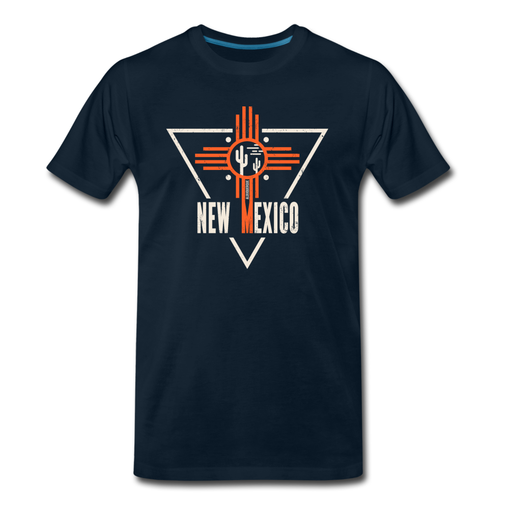 Albuquerque, New Mexico - Men's Premium T-Shirt - deep navy