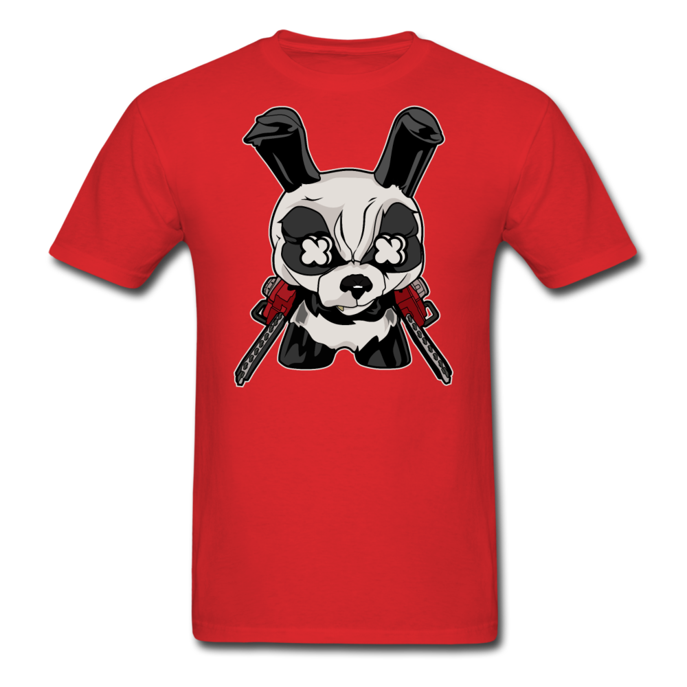 Angry Panda - Unisex Classic T-Shirt - red