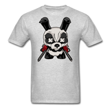 Angry Panda - Unisex Classic T-Shirt - heather gray