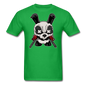 Angry Panda - Unisex Classic T-Shirt - bright green