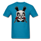 Angry Panda - Unisex Classic T-Shirt - turquoise