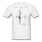 Airplane Patent - Unisex Classic T-Shirt - white