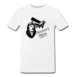 Airport Bum - Vintage - Men's Premium T-Shirt - white