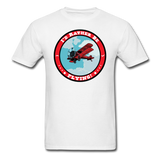 I'd Rather Be Flying - Badge - Unisex Classic T-Shirt - white