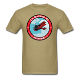 I'd Rather Be Flying - Badge - Unisex Classic T-Shirt - khaki