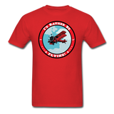 I'd Rather Be Flying - Badge - Unisex Classic T-Shirt - red