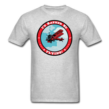 I'd Rather Be Flying - Badge - Unisex Classic T-Shirt - heather gray