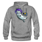 Sleepy Astronaut Cat - Gildan Heavy Blend Adult Hoodie - graphite heather