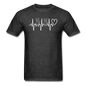 Cat Heartbeat - Unisex Classic T-Shirt - heather black