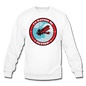 I'd Rather Be Flying - Badge - Crewneck Sweatshirt - white