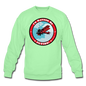 I'd Rather Be Flying - Badge - Crewneck Sweatshirt - lime