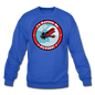 I'd Rather Be Flying - Badge - Crewneck Sweatshirt - royal blue