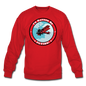 I'd Rather Be Flying - Badge - Crewneck Sweatshirt - red