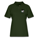 I'd Rather Be Flying - Women - Women's Pique Polo Shirt - forest green