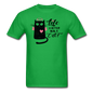 Life Is Better With A Cat - Unisex Classic T-Shirt - bright green