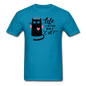 Life Is Better With A Cat - Unisex Classic T-Shirt - turquoise