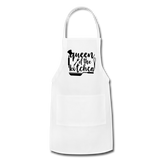 Queen Of The Kitchen - Adjustable Apron - white