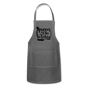 Queen Of The Kitchen - Adjustable Apron - charcoal