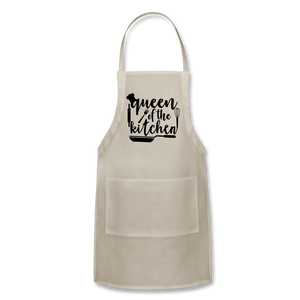 Queen Of The Kitchen - Adjustable Apron - natural