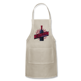 More Wine, Less Whine - Adjustable Apron - natural