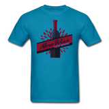 More Wine, Less Whine - Unisex Classic T-Shirt - turquoise