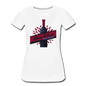 More Wine, Less Whine - Women’s Premium T-Shirt - white