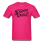 Sunshine And Whiskey - Black - Unisex Classic T-Shirt - fuchsia