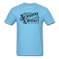 Sunshine And Whiskey - Black - Unisex Classic T-Shirt - aquatic blue