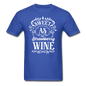 Sweet As Strawberry Wine - White - Unisex Classic T-Shirt - royal blue