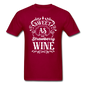 Sweet As Strawberry Wine - White - Unisex Classic T-Shirt - dark red