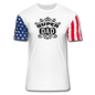 Super Dad - Black - Stars & Stripes T-Shirt - white