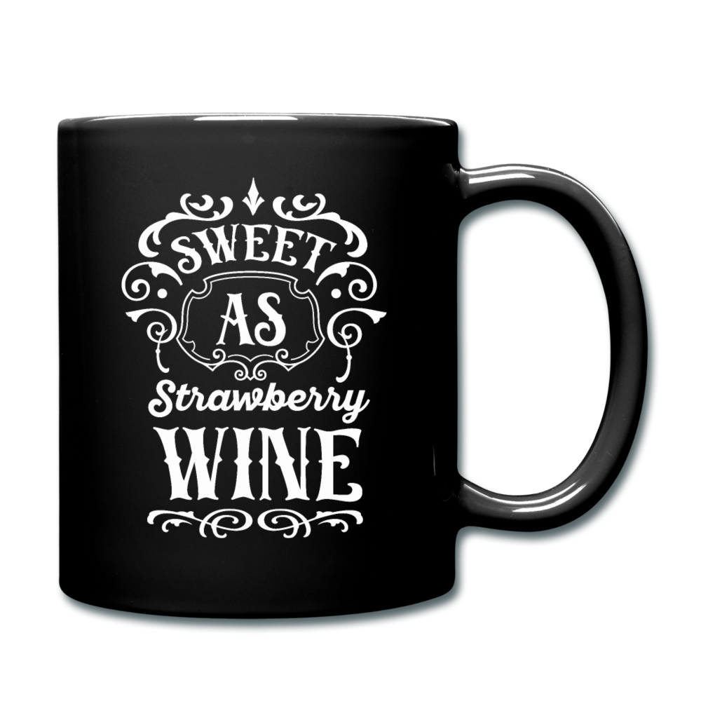 Sweet As Strawberry Wine - White - Full Color Mug - black