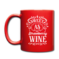 Sweet As Strawberry Wine - White - Full Color Mug - red