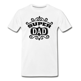 Super Dad - Black - Men's Premium T-Shirt - white