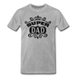 Super Dad - Black - Men's Premium T-Shirt - heather gray