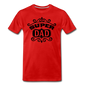 Super Dad - Black - Men's Premium T-Shirt - red