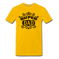 Super Dad - Black - Men's Premium T-Shirt - sun yellow