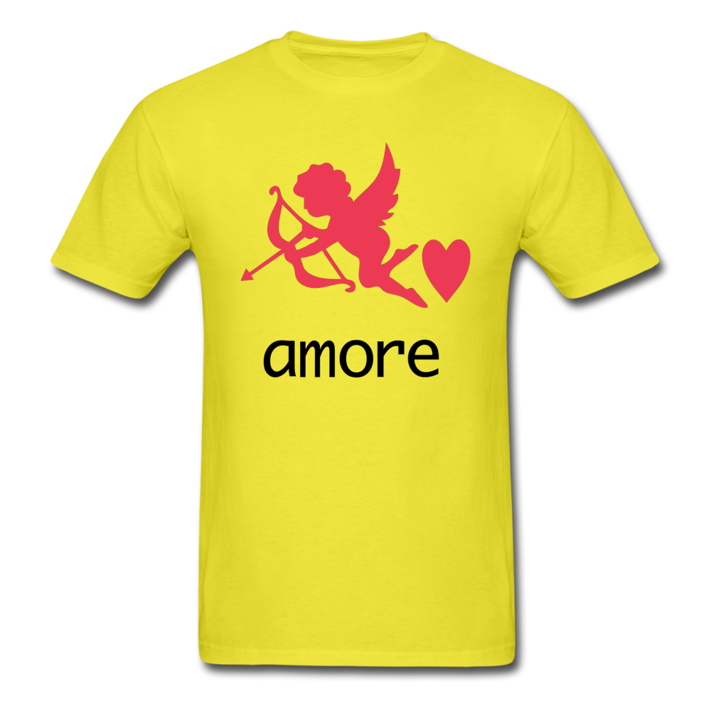 Cupid - Amore - Unisex Classic T-Shirt - yellow