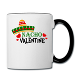 Nacho Valentine - Contrast Coffee Mug - white/black