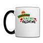 Nacho Valentine - Contrast Coffee Mug - white/black