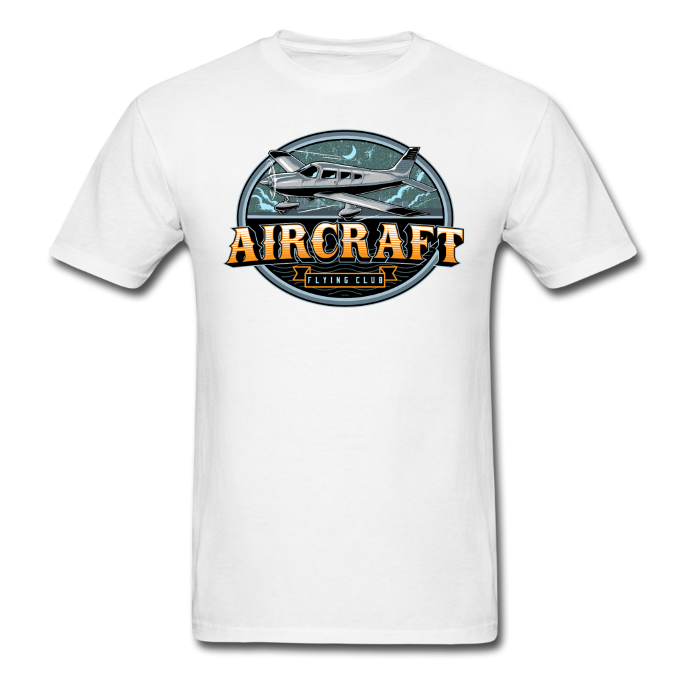 Aircraft Flying Club - Unisex Classic T-Shirt - white